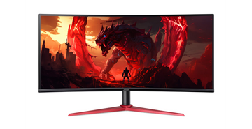 Acer 34" XZ342CU Vbmiiphx Curved Gaming Monitor